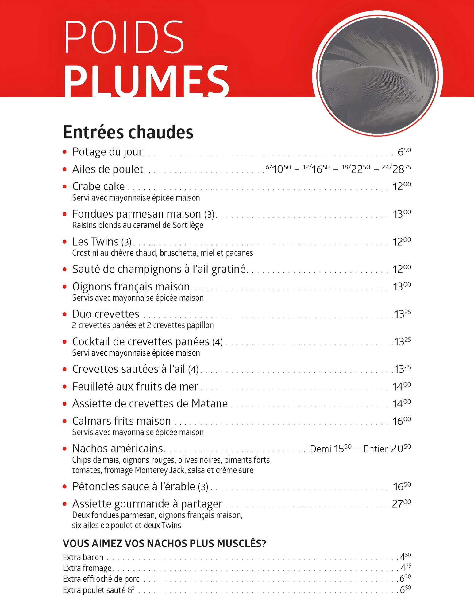 poids plumes