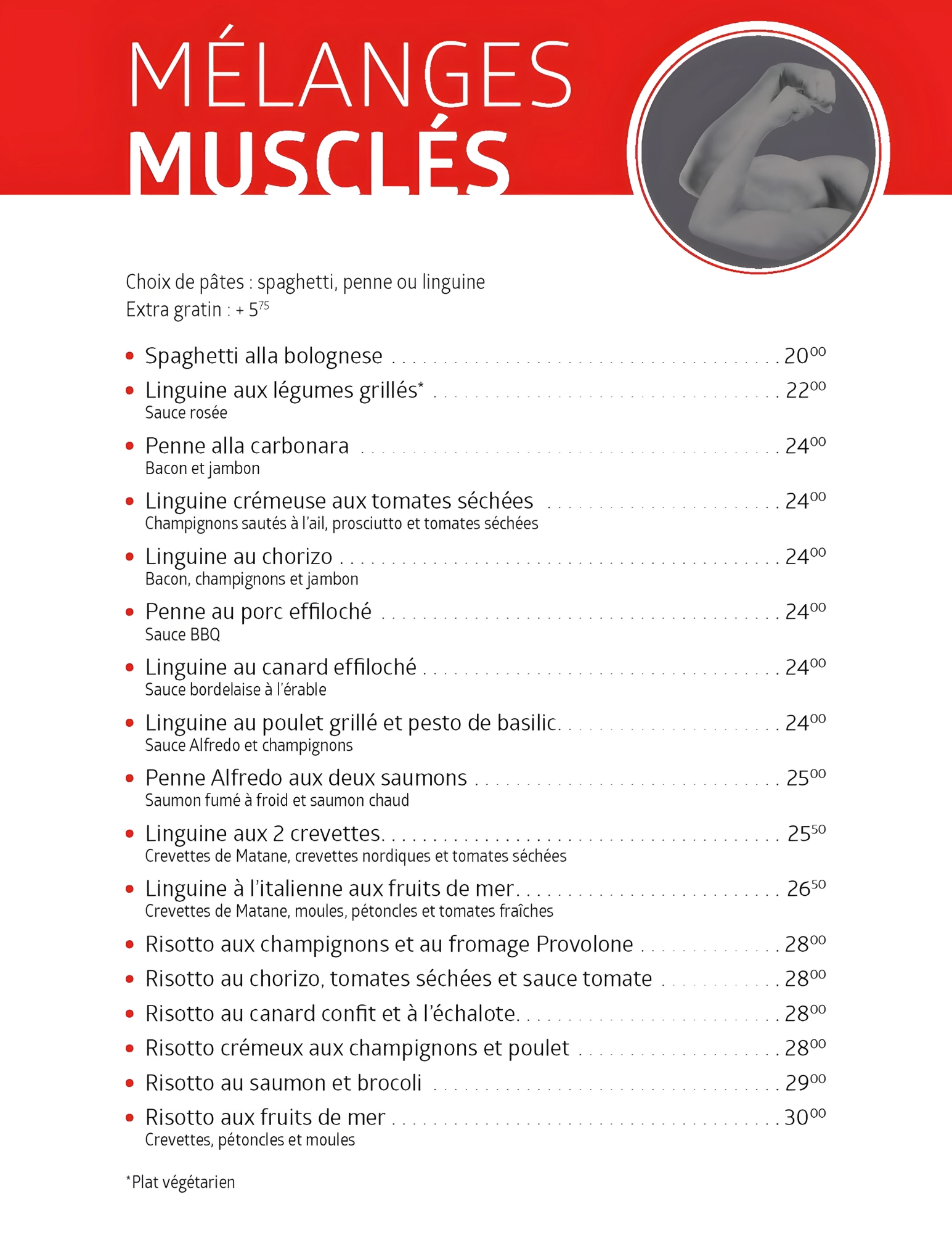 melanges muscles